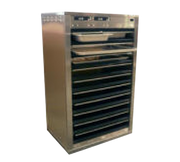 Carter-Hoffmann DF2620-4 Half Height Pass Thru Heated Holding Cabinet | (8) Full Pan Capacity