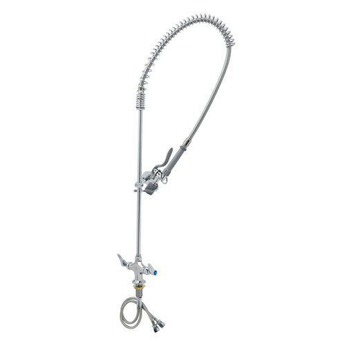 T&S Brass B-0113-BJ EasyInstall Single Hole Deck Mount Pre-Rinse Faucet