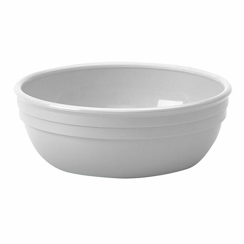 Cambro 100CW Camwear 12.5 oz. Plastic Nappie / Oatmeal Bowl
