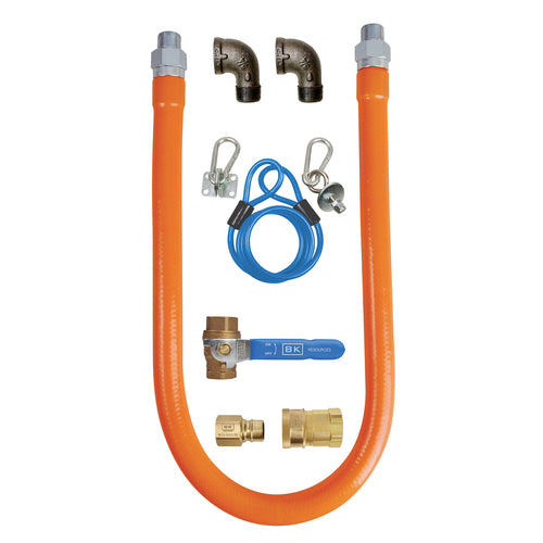 BK Resources BKG-GHC-10036-SCK3 Gas Connector Hose Kit / Assembly