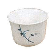 Thunder Group 9152BB 3 1/8" Tea Cup, Blue Bamboo 5 oz. | Case of 12