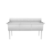 Atosa USA, Inc. SS2424F31N Sink, (3) Three Compartment