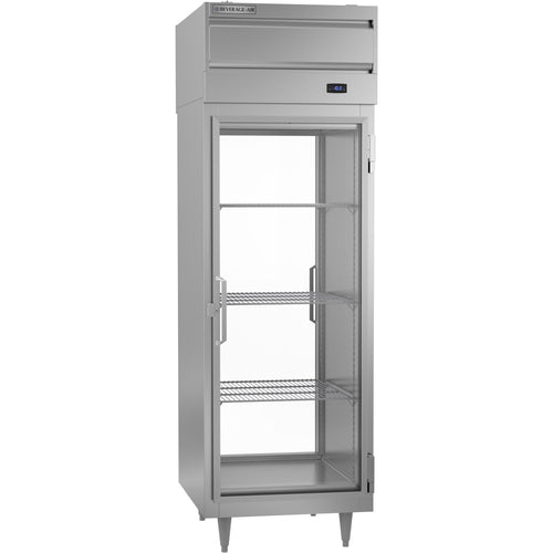 Beverage Air PFD1HC-1BG 26.5" Top Mount 2 Glass Door Pass Thru Freezer | 22.9 Cu. Ft.