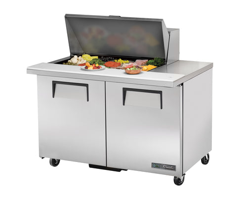 True Mfg. TSSU-48-15M-B-HC Mega Top Sandwich / Salad Prep Table