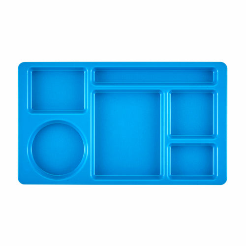 Cambro 915CW Camwear 6 Compartment Eco-safe Tray | 8-3/4" x 15"
