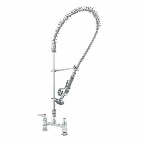 T&S Brass B-2277-CR EasyInstall 8" Center Wall Mount Pre-rinse Unit