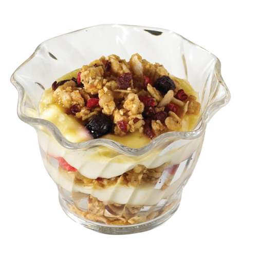 Cambro SRB5 SAN 5 oz. Swirl Bowl