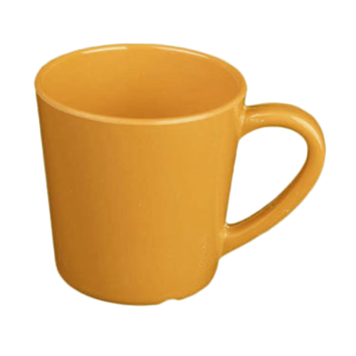 Thunder Group CR9018YW 3 1/8" Mug/Cup, Yellow 7 oz. | Case of 12