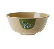 G.E.T. M-607-TD Traditional 6-3/4" 1 qt. Fluted Melamine Serving Bowl | Case of 12