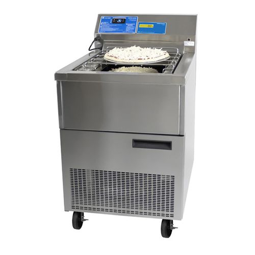 Randell RCS-24-WS Cold-Wall Pan Pizza Prep Table