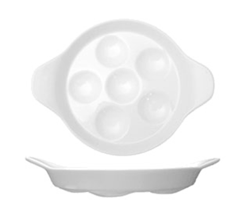 International Tableware ESC-85 8-1/4" dia. Escargot Dish | Case of 36
