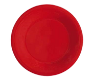 G.E.T. WP-9-RSP Red Sensation 9" Red Melamine Plate | Case of 24