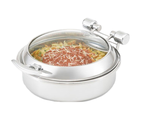 Vollrath 46125 6 Qt Round Induction Chafer | Hinged Lid