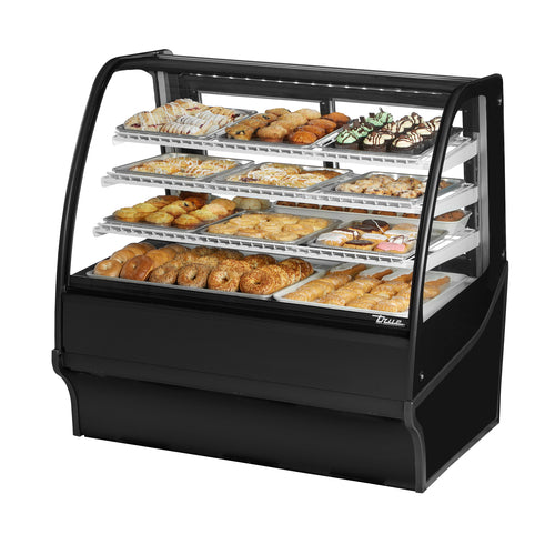 True Mfg. TDM-DC-48-GE/GE-B-W Non-Refrigerated Bakery Case
