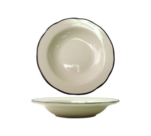 International Tableware SY-3 12 oz. 8-7/8" dia. x 1-1/2"H Soup Bowl | Case of 24