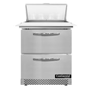 Continental Refrigerator SW27N8C-FB-D Refrigerated Counter, Sandwich / Salad Unit