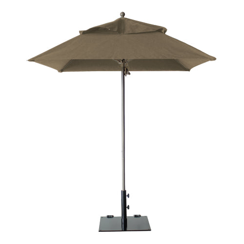 Grosfillex 98668131 Taupe 6.5 ft Windmaster Umbrella
