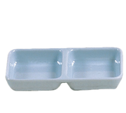 Thunder Group 1902  6" X 3" Blue Jade Series Melamine Sauce Dish | Case of 12