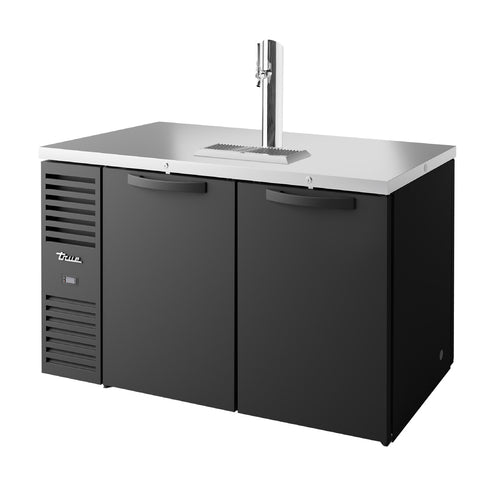 True Mfg. TDR60-PTSZ1-L-B-SS-SS-1 Keg Cooler