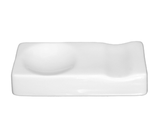 International Tableware MD-102 3" x 1-3/8" Spoon/Chopstick Rest | Case of 48