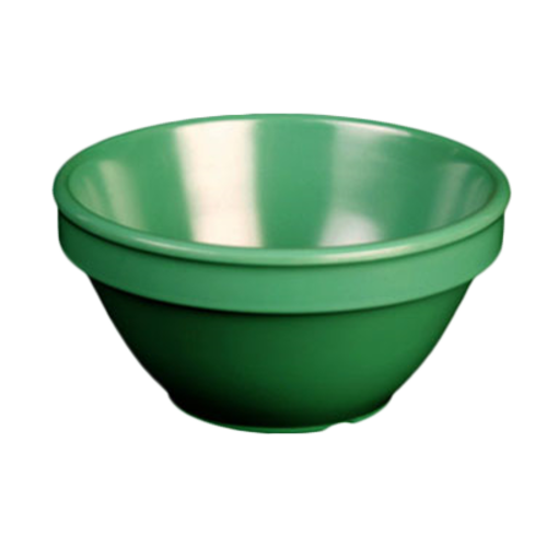 Thunder Group CR313GR 4 1/4" Bouillon Cup, Green 8 oz. | Case of 12