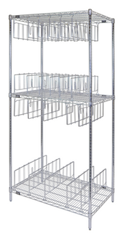 Quantum WR74-2436C-22D Shelving Unit, Wire