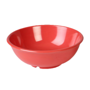 Thunder Group CR5807RD 7 1/2" Salad Bowl, Orange 32 oz. | Case of 12
