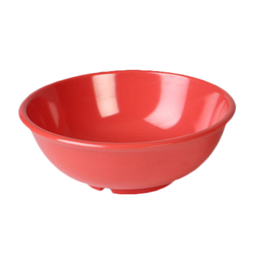 Thunder Group CR5807RD 7 1/2" Salad Bowl, Orange 32 oz. | Case of 12