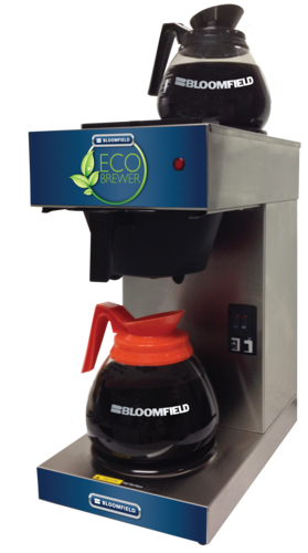 Bloomfield Eco Brew 4543-D2K Single Brewer 2 Warmer Coffee Brewer