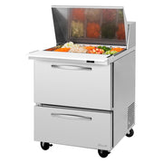Turbo Air PST-28-12-D2-N Mega Top Sandwich / Salad Prep Table