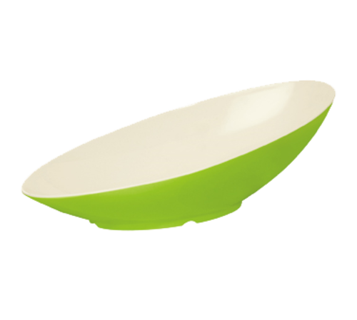 G.E.T. Keywest B-797-KW 1.1 qt Angled Melamine Serving Bowl