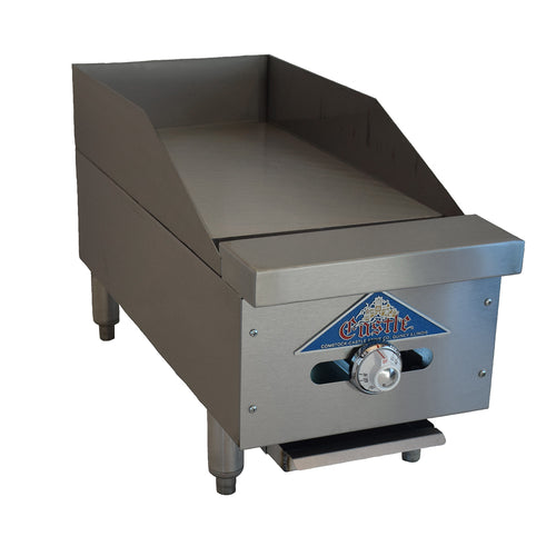 Comstock-Castle FHP12-12T 12" Thermostatic Countertop Gas Griddle | 25,000 BTU