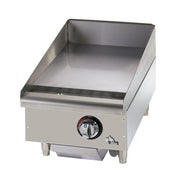 Star-Max 615MF 15" Manual Countertop Gas Griddle w/ 1" Steel Plate | 28,300 BTU