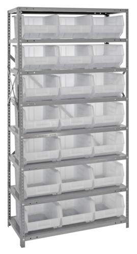 Quantum QSBU-255CL Shelving Unit, Solid Flat