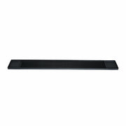 Winco BM-327K 27" x 3-1/4" Bar Mat | Black