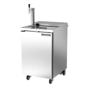 Beverage Air BM23HC-C-S 24" Stainless Single Tap Club Type Draft Beer Cooler | (1) 1/2 Keg