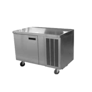 Delfield 18660BUCMP 60" 2-Solid Door Worktop Refrigerator | 15.12 Cu. Ft.