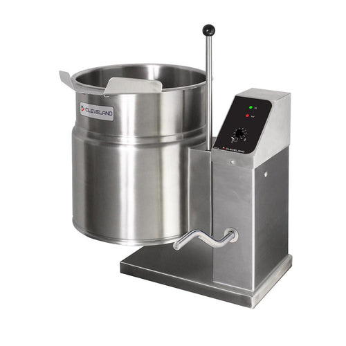 Cleveland KET12TGB 2/3 Jacket Electric Countertop Tilting Kettle | 12 Gallon Capacity