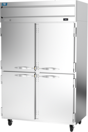 Beverage Air CT2HC-1HS 4 Solid Half Door Convertible Refrigerator Freezer | 45.2 Cu. Ft.