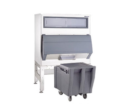 Follett DEV1080SG-60-ICS125 60" Ice Storage Bin w/ Cambro Cart | 1080 Lbs. Capacity