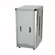 Winco NH-7 Full Size Stainless Steel Napkin Dispenser