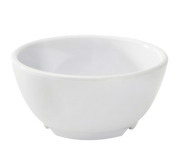 G.E.T. B-45-DW Diamond White 4-1/2" 10 oz. White Melamine Bowl | Case of 24