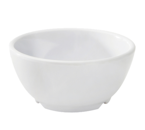 G.E.T. B-45-DW Diamond White 4-1/2" 10 oz. White Melamine Bowl | Case of 24