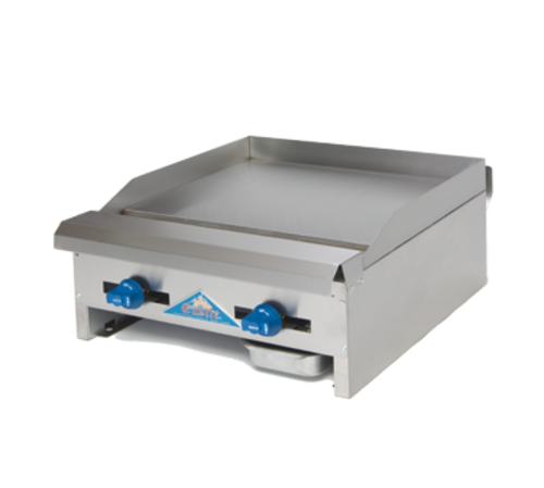 Comstock-Castle EG18 18" Manual Countertop Gas Griddle | 36,000 BTU