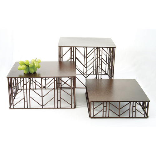 G.E.T. IRFLW-3000 Prairie 3 Tier Display Riser Set | Case of 0
