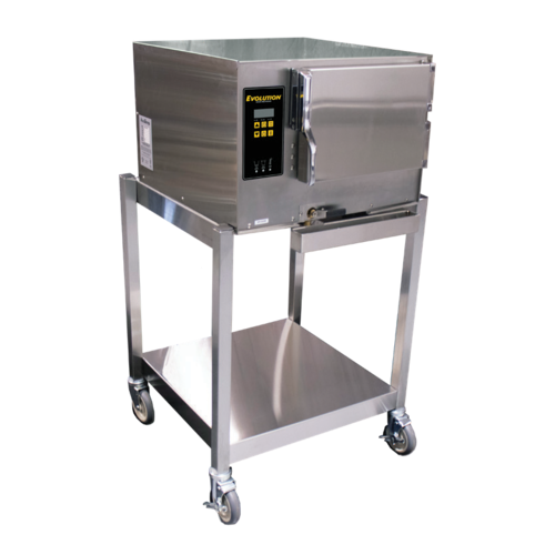 AccuTemp E32083E150 SGL Evolution 3 Pan Electric Floor Model Convection Steamer | 208V