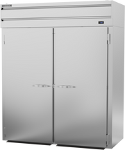 Beverage Air PRI2HC-1AS 69" Stainless Steel 2-Solid Door Roll-In Refrigerator | 70.84 Cu. Ft.
