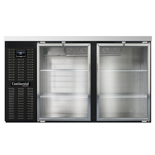 Continental Refrigerator BB59NGD Back Bar Cabinet, Refrigerated