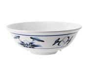 G.E.T. M-812-B Water Lily 8-3/4" 1.6 qt. Melamine Serving Bowl | Case of 12