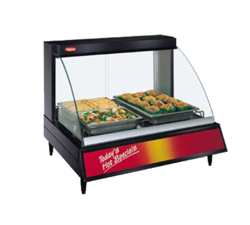 Hatco Glo-Ray GRCD-1P 21" 1 Pan Heated Countertop Display Case